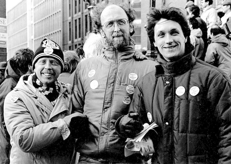 Sam Summersgill, Terry Burgess and Sean Burrows